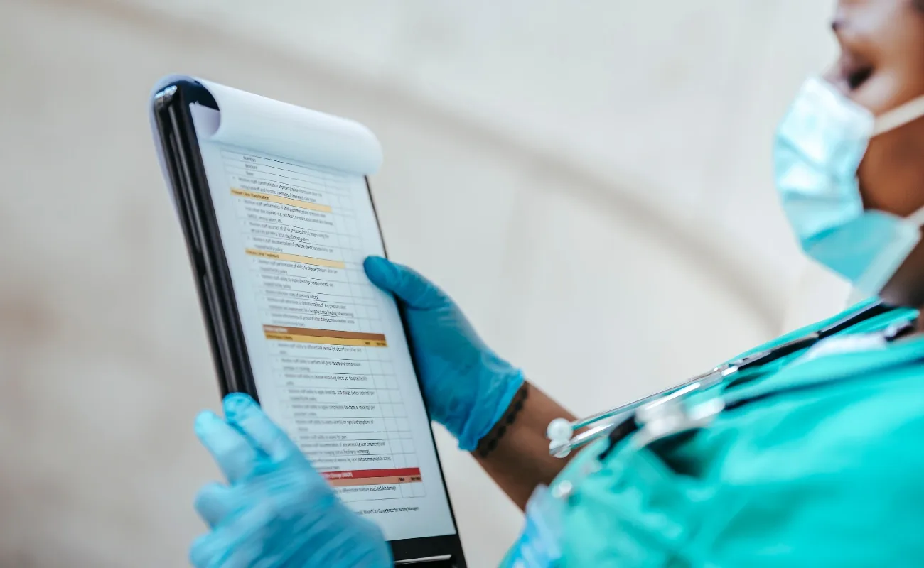 clinical chart review for physical exam and dot certificate